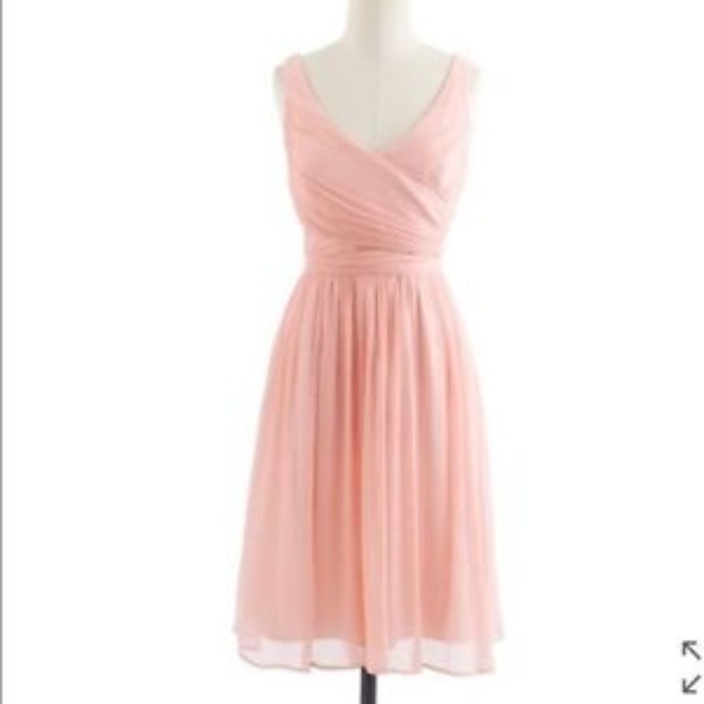 J. Crew Heidi short Chiffon Dress